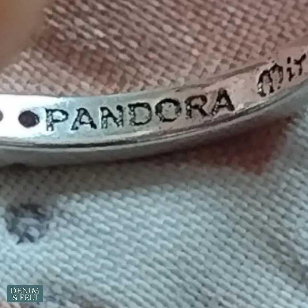 Pandora Disney Villains Evil Queen Ring Sterling‎ Silver Fuchsia Crystal Sz 7
